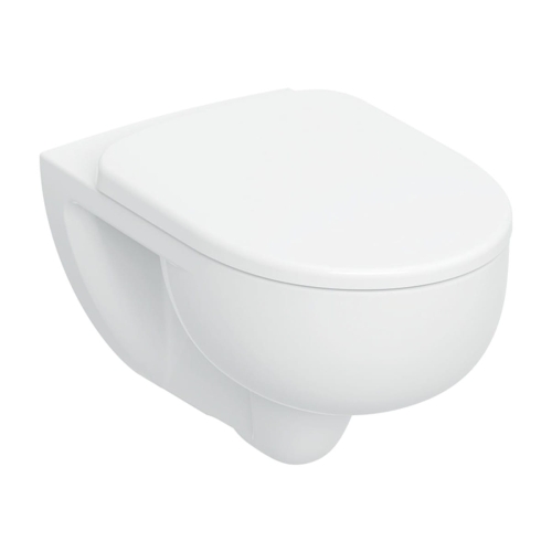 GEBERIT zestaw wiszącej miski WC Geberit Selnova, lejowa, TurboFlush, z deską sedesową