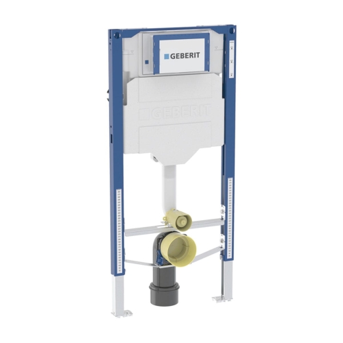 GEBERIT stelaż podtynkowy Duofix Bambini do stojącej miski WC dla dzieci, 97 cm, ze spłuczką podtynkową Sigma 12 cm