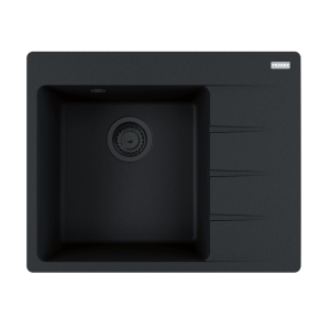 FRANKE CENTRO CNG zlewozmywak granitowy 62 cm, czarny mat
