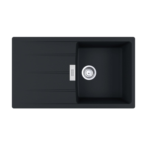 FRANKE CENTRO CNG zlewozmywak granitowy 86 cm, czarny mat