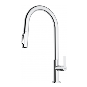 FRANKE Maris Slim Clear Water J pull-out Bateria kuchenna stojąca, chrom