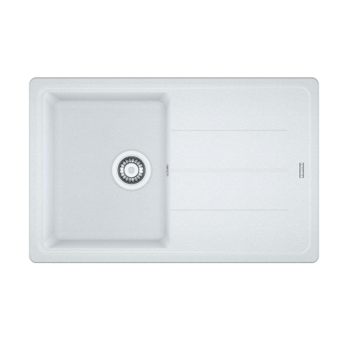 FRANKE BASIS BFG zlewozmywak granitowy 78 cm, biały polarny