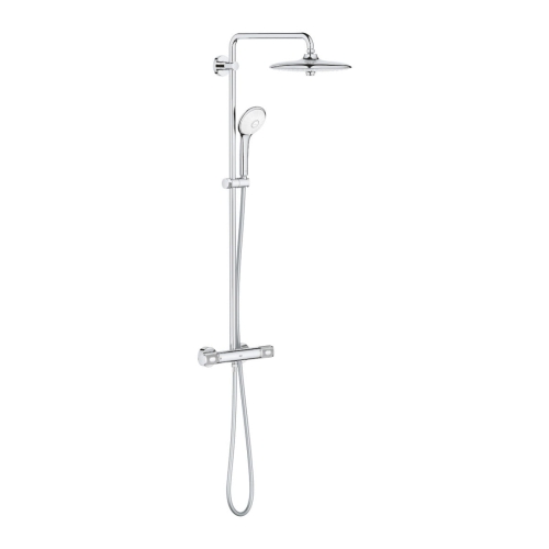 GROHE EUPHORIA zestaw natryskowy termostatyczny naścienny, chrom
