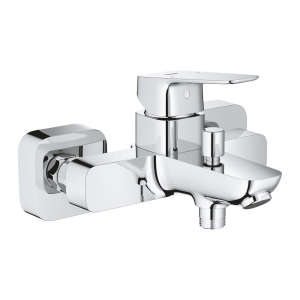 GROHE CUBEO bateria wannowo-natryskowa naścienna, chrom