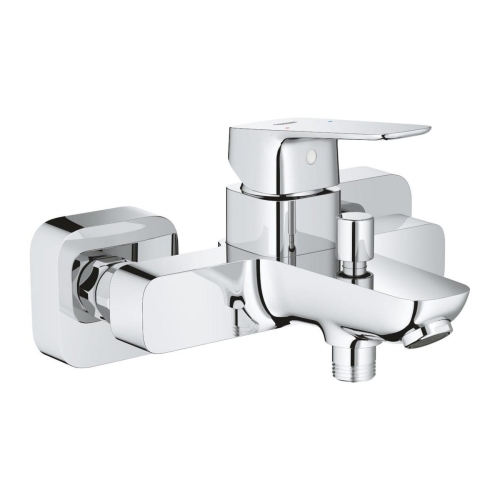 GROHE CUBEO bateria wannowo-natryskowa naścienna, chrom
