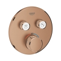 GROHE GROHTHERM SMARTCONTROL bateria natryskowa podtynkowa termostatyczna, miedż szczotkowana