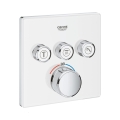 GROHE GROHTHERM SMARTCONTROL bateria natryskowa podtynkowa termostatyczna, biały/chrom