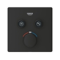 GROHE GROHTHERM SMARTCONTROL bateria natryskowa podtynkowa termostatyczna, phantom black