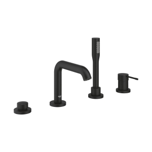 GROHE ESSENCE bateria wannowo-natryskowa nawannowa, phantom black