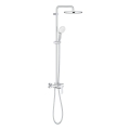 GROHE TEMPESTA zestaw natryskowy naścienny z baterią i deszczownicą, chrom
