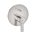 ROCA TARGA bateria wannowo-natryskowa podtynkowa, inox