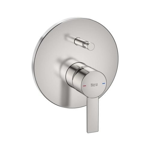 ROCA TARGA bateria wannowo-natryskowa podtynkowa, inox