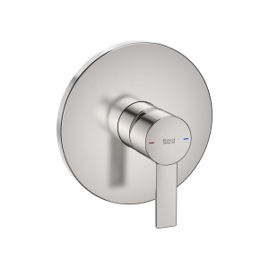 ROCA TARGA bateria natryskowa podtynkowa, inox