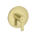 ROCA TARGA bateria natryskowa podtynkowa, brushed gold