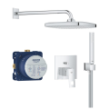 GROHE EUROCUBE zestaw podtynkowy prysznicowy, chrom