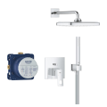 GROHE EUROCUBE zestaw podtynkowy prysznicowy, chrom
