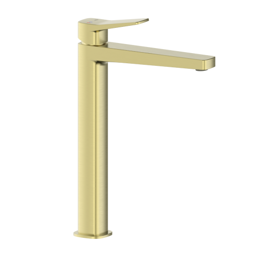 KFA MALAGA bateria umywalkowa stojąca, brushed light gold