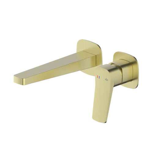 ROCA MALAGA bateria umywalkowa podtynkowa, brushed light gold