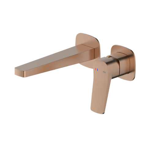 ROCA MALAGA bateria umywalkowa podtynkowa, brushed rose gold