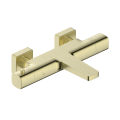 KFA MALAGA bateria wannowo-natryskowa naścienna termostatyczna, brushed light gold