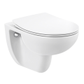 ROCA VICTORIA WC miska podwieszana Rimless, biały