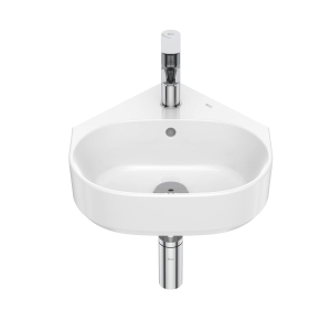 ROCA GAP umywalka ścienna narożna 40 cm, biała