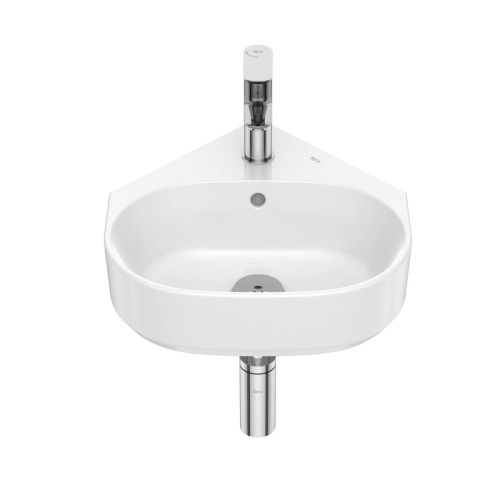 ROCA GAP umywalka ścienna narożna 40 cm, biała