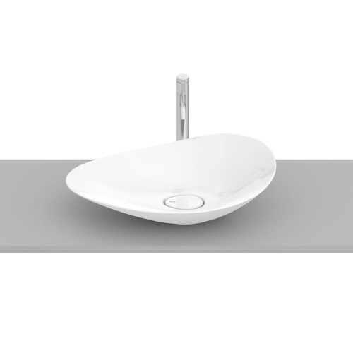 ROCA OHTAKE umywalka nablatowa 62,5 cm, biały połysk
