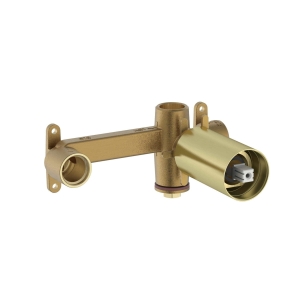 ROCA ONA element podtynkowy do montażu baterii umywalkowej podtynkowej, brushed gold       