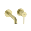 ROCA ONA bateria umywalkowa podtynkowa, brushed gold 