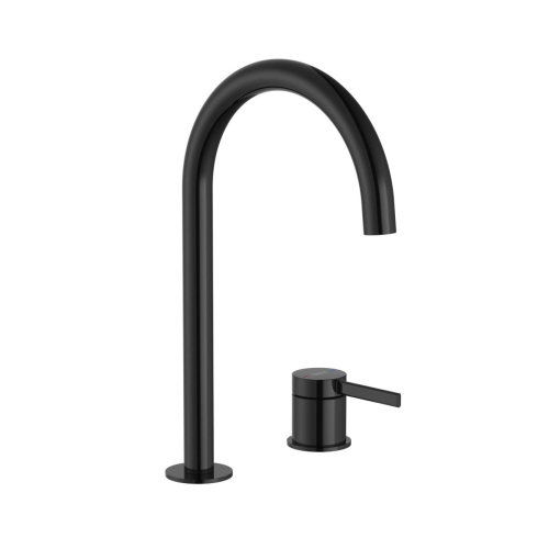 ROCA ONA bateria umywalkowa stojąca, titanium black