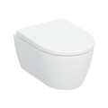 GEBERIT zestaw wiszącej miski WC Geberit iCon, lejowa, krótka, ukryte mocowania, TurboFlush, z deską sedesową