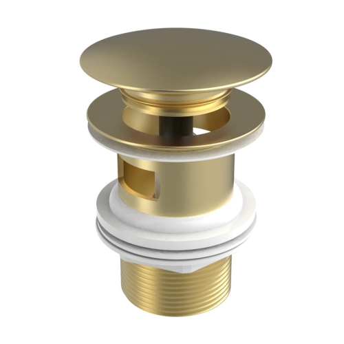 ROCA AQUA korek uniwersalny click-clack, brushed gold