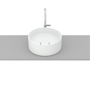 ROCA TERRA umywalka nablatowa 30cm, biały połysk