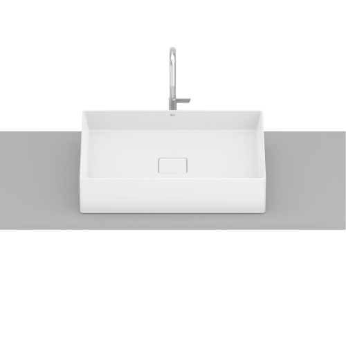 ROCA TERRA umywalka nablatowa 51 cm, biały mat