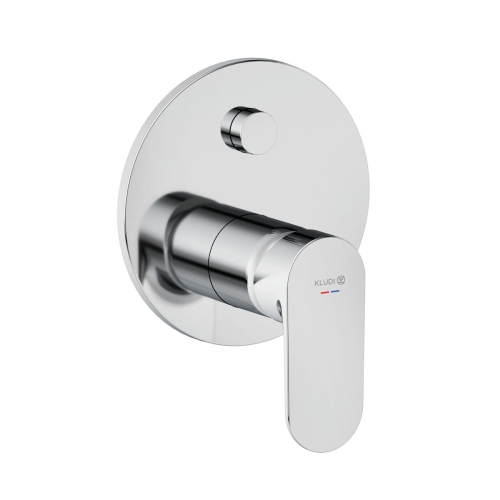 KLUDI X1 bateria wannowo-natryskowa podtynkowa, chrom