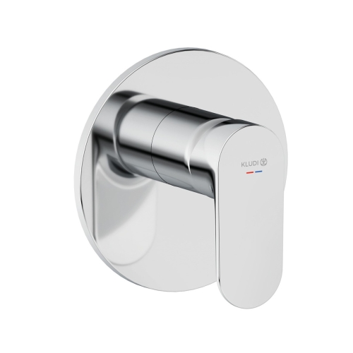 KLUDI X1 bateria natryskowa podtynkowa, chrom