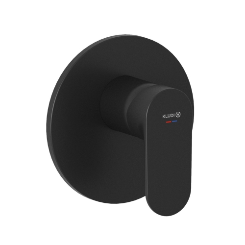 KLUDI X1 bateria natryskowa podtynkowa, czarny mat