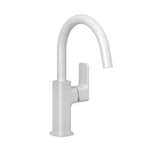 KLUDI RENON bateria umywalkowa stojąca, biały mat