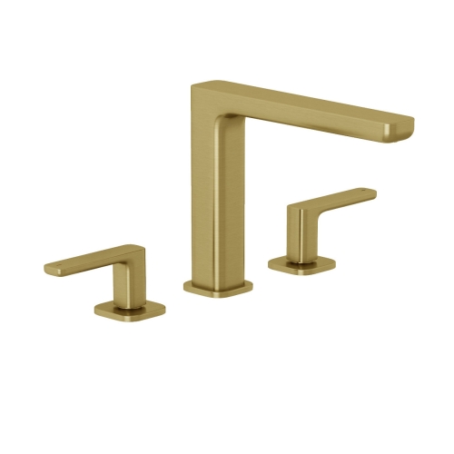 KLUDI RENON bateria umywalkowa stojąca, złoty szczotkowany