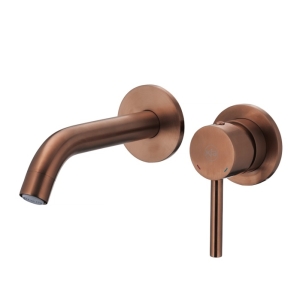 KFA MOZA ROSE GOLD bateria umywalkowa podtynkowa, miedź szczotkowana