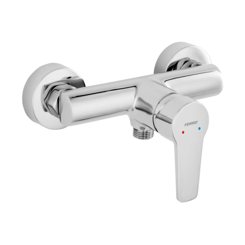FERRO RITTO bateria natryskowa naścienna, chrom