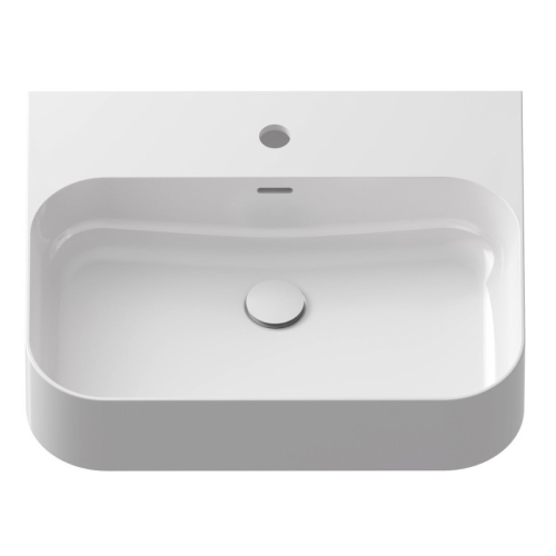 RAVAK CERAMIC SLIM WALL umywalka nablatowa 55 cm, biała