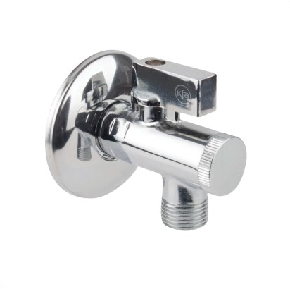 KFA Zawór kulowy kątowy z filtrem 1/2"x3/8"