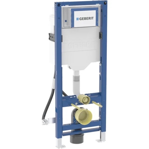 GEBERIT DUOFIX Stelaż podtynkowy do wiszących misek WC H112 ze spłuczką podtynkową Sigma 12 cm