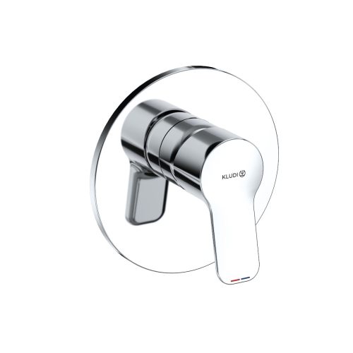 KLUDI PURE&EASY Bateria podtynkowa natryskowa chrom 