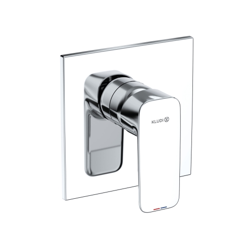 KLUDI PURE&STYLE Bateria natryskowa podtynkowa chrom