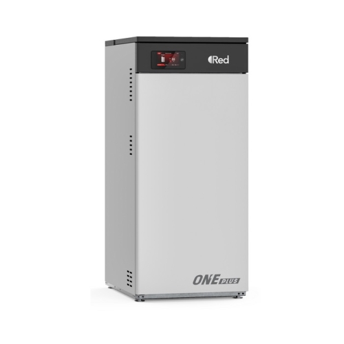 RED ONE PLUS 8 kW kocioł pelletowy z sondą lambda oraz automatyką HT-tronic 900, klasa 5 (producent Heinztechnik)