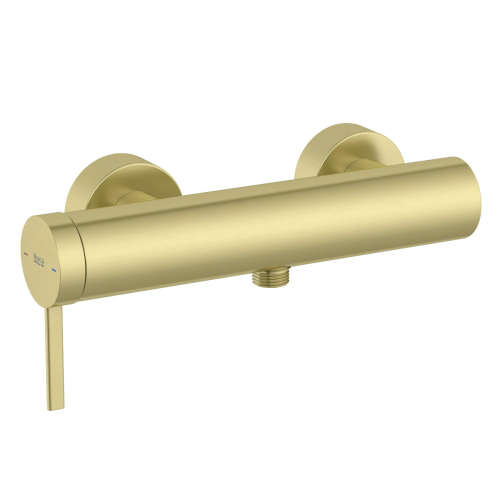 ROCA ONA bateria natryskowa naścienna brushed gold