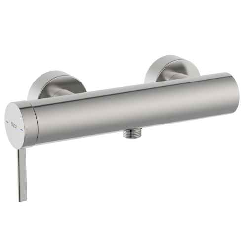 ROCA ONA bateria natryskowa naścienna SM - Inox (Everlux-PVD)